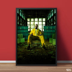 Walter White Sitting with Cash | Movie Wall Art - Prime Décor