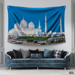 Abu Dhabi Sheikh Zayed Mosque | Architecture Tapestry - Prime Décor