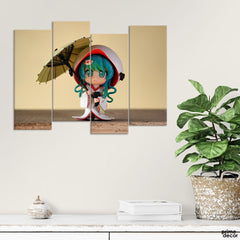 Marvel's Spidey Anime (4 Panels) | Anime Wall Art - Prime Décor