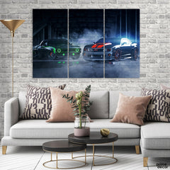 Chevrolet Camaro Ride (3 Panel) Car Wall Art - Prime Décor