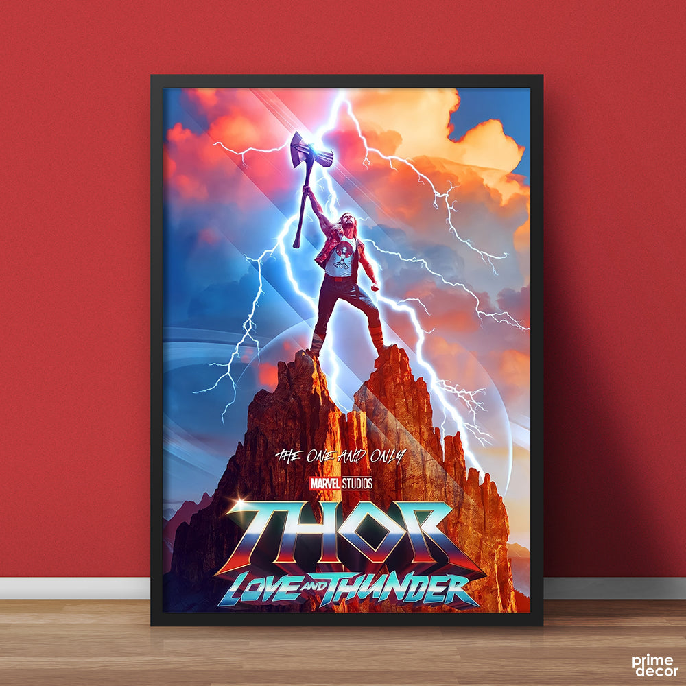 Thor Love & Thunder | Movie Poster Wall Art - Prime Décor