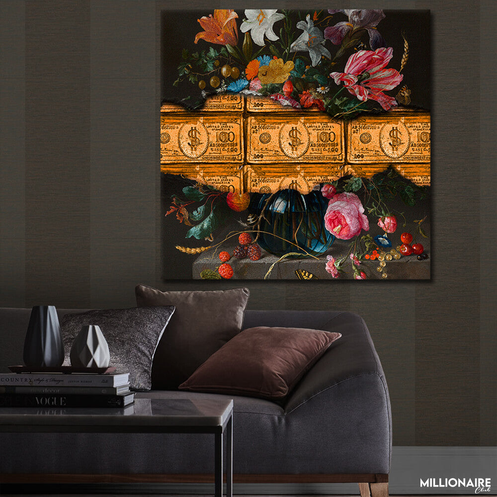Gold & Flowers - Prime Décor