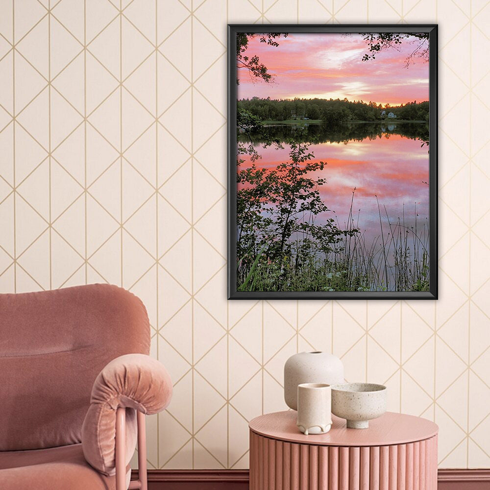Mirror Sunsets (Single Panel) | Nature Wall Art - Prime Décor