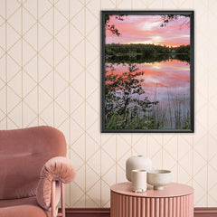 Mirror Sunsets (Single Panel) | Nature Wall Art - Prime Décor