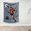 Football Craze Background | Sports Tapestry On Sale