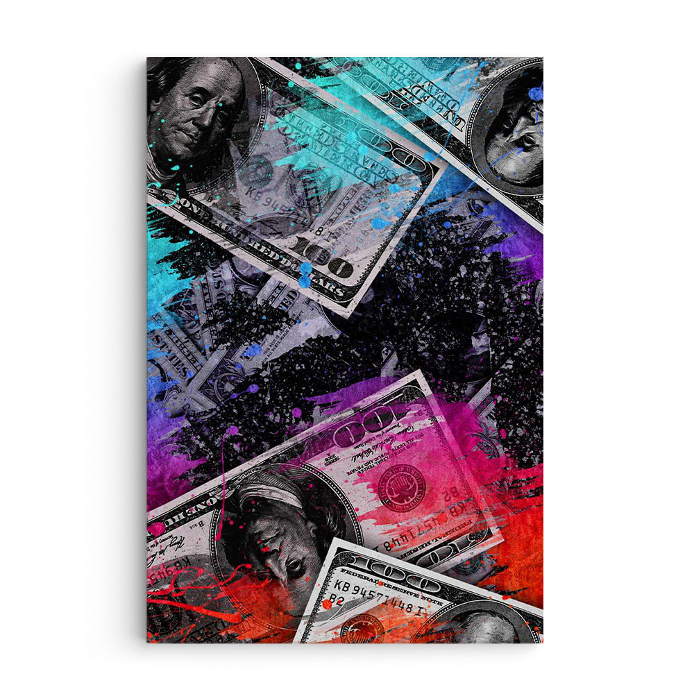 Money Bills Art - Prime Décor