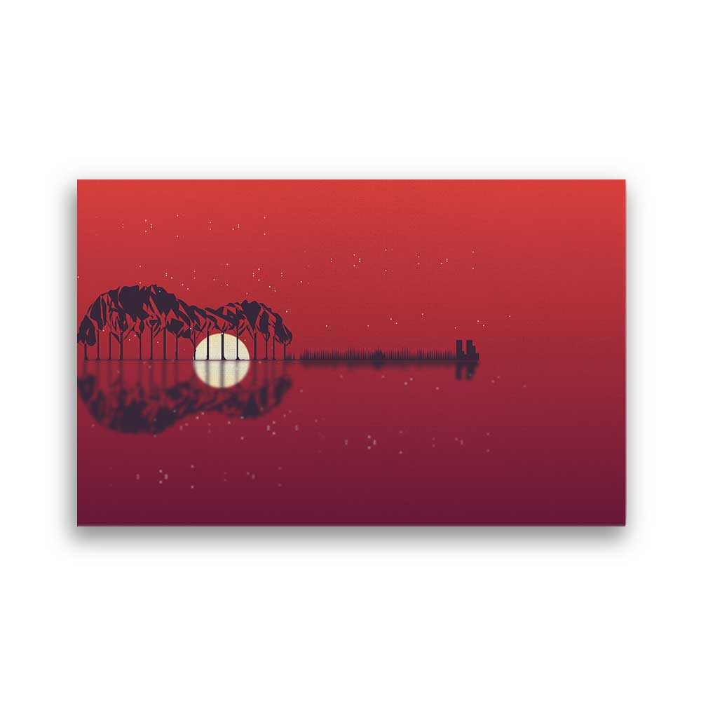 Guitar Moon - Prime Décor