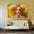 Girl Makeup Gold Background (Single Panel) | Fashion Wall Art