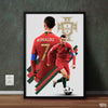 Cristiano Ronaldo Football Player  | Sports Wall Art