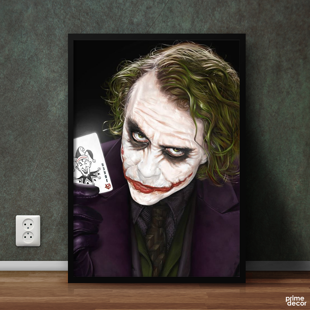 Hollywood Joker | Joker Poster Wall Art - Prime Décor