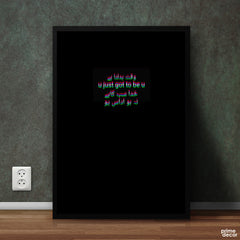 Talha Anjum Motivational  | Qoute Poster Wall Art - Prime Décor