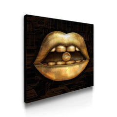 Gold Lips - Prime Décor