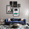 Top Brands Collection Wall Setup (5 Panel) Fashion Wall Art