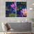 Lotus Flower Oil Painting (2 Panel) Floral Wall Art