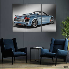 Roadster Audi (3 Panel) Car Wall Art - Prime Décor