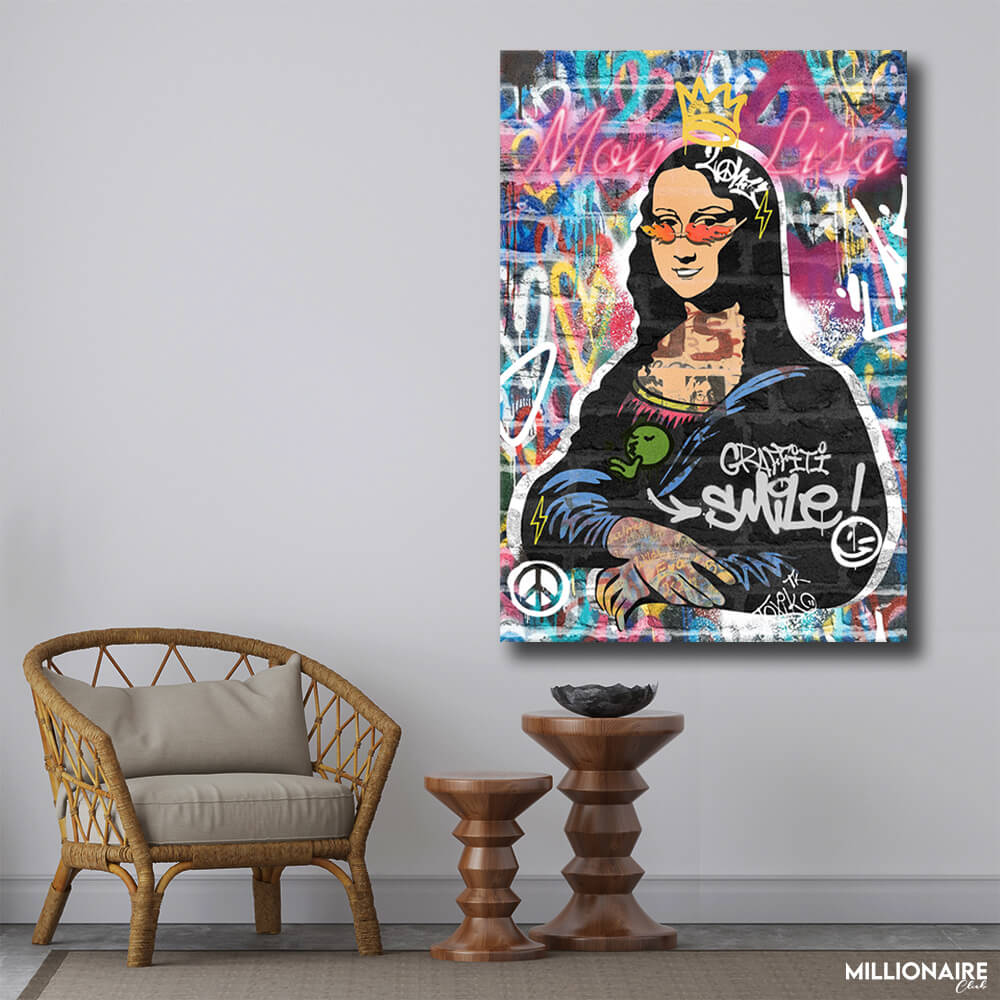 Smile Graffiti - Prime Décor