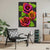 Colorful Flowers Portrait (Single Panel) Floral Wall Art