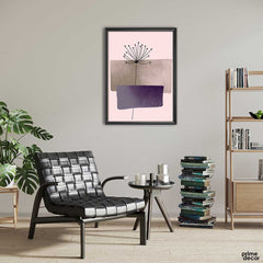 Color Boho Background (Single Panel) | Nordic Wall Art - Prime Décor