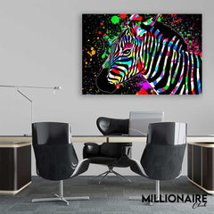 Colorful Zebra - Prime Décor