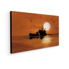 Digital Art Ship Boat - Prime Décor