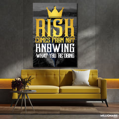 Risk Knowing - Prime Décor