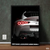 Toyota Supra Backlight | Car Poster Wall Art